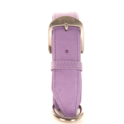 Terravita leather Flat collar Size 40cm, colour lilac