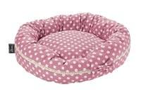 Hunter Hundedonut Dotty Hundebett Rosa