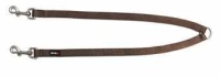 Koppel Leine fuer Zwei Koppel, schwarz, Gr. L