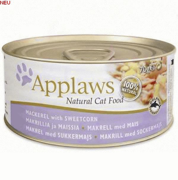 Applaws Katze Nassfutter in Dosen 70g - zum Schliessen ins Bild klicken