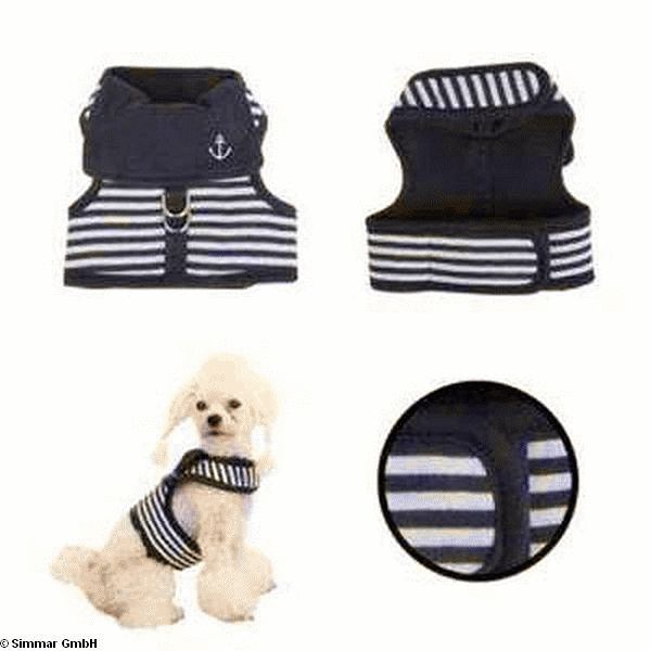 Pinkaholic Sailor Geschirr NANA-AH734, Gr. L, Farbe MarineBlau - zum Schliessen ins Bild klicken