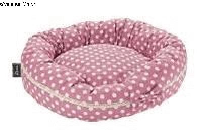 Hunter Hundedonut Dotty Hundebett Rosa
