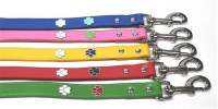 Exklusiv DOGUE Paws Up Hundehalsband, Gruen, Hals 23cm - 28cm [D