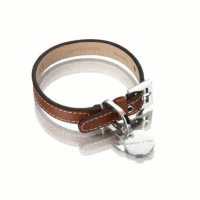 Hennessy & Sons Royal leather collar & lead set