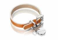 Hennessy & Sons Leder Saffiano, Halsbaender und Leinen set